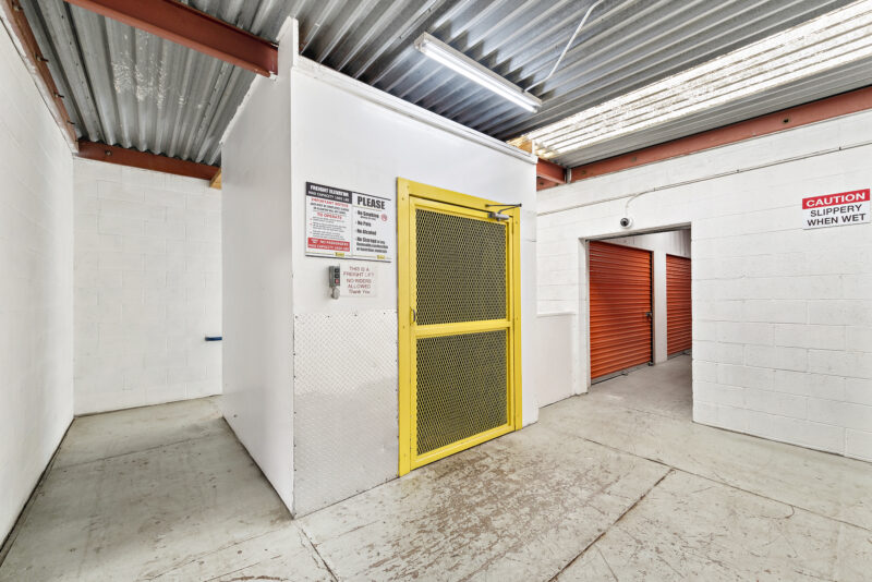 Freight elevator access
