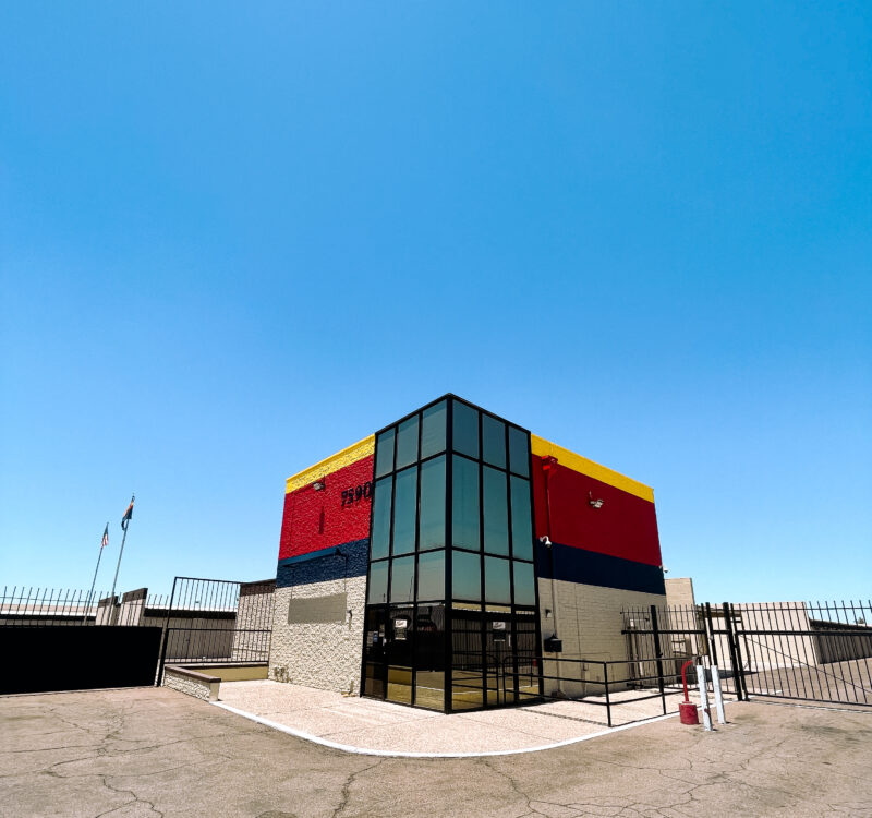 The exterior of Got Storage of Peoria, Arizona's main entrance and building.